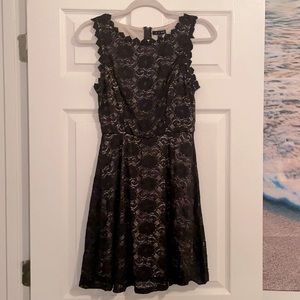 Lacy Black Dress